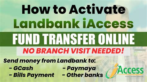How to Activate Fund Transfer in Landbank iAccess.